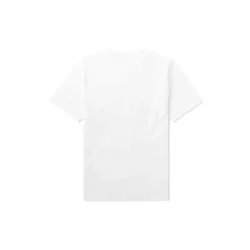 Timberland Rundhals-T-Shirt mit Aufdruck, kurzärmelig, weiß
