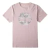 Timberland Rundhalsausschnitt mit Aufdruck, kurzärmelig, rosa