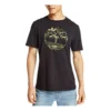 Timberland Short Sleeve mit Aufdruck, Schwarz