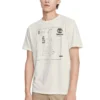 Timberland Short Sleeve mit Muster, weiß
