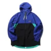 Timberland Splicing Kapuzenjacke mit Reißverschluss Blau