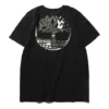 Timberland SS20 Basic Logo-Print Kurzarm-T-Shirt Schwarz