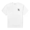 Timberland SS20 bedrucktes Rundhals-Shorts-Shirt Weiß