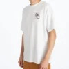 Timberland SS20 bedrucktes Rundhals-Shorts-Shirt Weiß