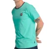 Timberland SS20 CoolMax Logo Shorts mit Kurzarm und Rundhalsausschnitt Grün