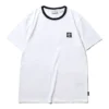 Timberland SS20 CoolMax Logo Shorts mit Kurzarm und Rundhalsausschnitt, Weiß