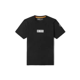 Timberland SS20 Earth Series Printing Shorts mit Kurzarm Schwarz