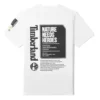 Timberland SS20 Earth Series Printing Shorts-Shirt Weiß