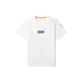 Timberland SS20 Earth Series Printing Shorts-Shirt Weiß