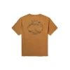 Timberland SS20 Freizeit-T-Shirt mit Rundhalsausschnitt und Aufdruck, kurzärmelig, in Shorts erhältlich