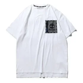 Timberland SS20 Hollow Out Zipper Pocket Printing Shorts Weiß