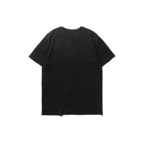 Timberland SS20 Kontrastfarben Logo-Aufdruck Kurzarm Schwarz