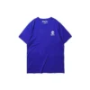 Timberland SS20 Logo-Print Kurzarm-Shirt Blau
