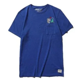 Timberland SS20 Printing Shorts-Shirt Blau