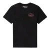 Timberland SS20 Rundhals-T-Shirt mit Aufdruck, kurzärmelig, Schwarz