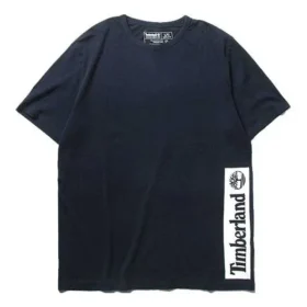 Timberland SS20 Short Sleeve mit Aufdruck, Schwarz