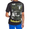 Timberland SS20 Short Sleeve mit Aufdruck, Schwarz