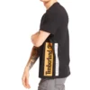 Timberland SS20 Short Sleeve mit Aufdruck, Schwarz