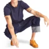 Timberland SS20 Short Sleeve mit Aufdruck, Schwarz