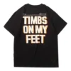 Timberland SS20 Slogan-Print Kurzarm Schwarz