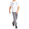 Timberland SS20 Slogan-Print Kurzarm-Shirt Weiß