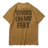 Timberland SS20 Slogan-Print Kurzarm Small