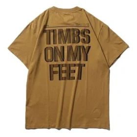 Timberland SS20 Slogan-Print Kurzarm Small