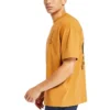 Timberland SS20 Slogan-Print Kurzarm Small