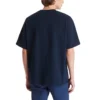 Timberland T-Shirt mit Aufdruck und Rundhalsausschnitt Blau