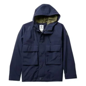 Timberland Wasserdichte Freizeitjacke mit mehreren Taschen, tiefblau