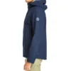 Timberland wasserdichte Kapuzenjacke mit Reißverschluss Blau