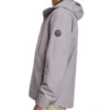 Timberland wasserdichte Kapuzenjacke mit Reißverschluss, grau