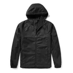 Timberland wasserdichte Kapuzenjacke Schwarz
