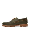 Timberland x Aim Leon Dore Handgenähte Bootsschuhe mit drei Ösen und Profilsohle „Grape Leaf“
