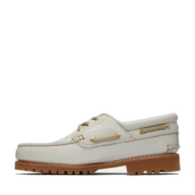 Timberland x Aim Leon Dore Three Eye Lug Handgenähte Schuhe „Off White“