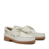 Timberland x Aim Leon Dore Three Eye Lug Handgenähte Schuhe „Off White“