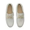 Timberland x Aim Leon Dore Three Eye Lug Handgenähte Schuhe „Off White“