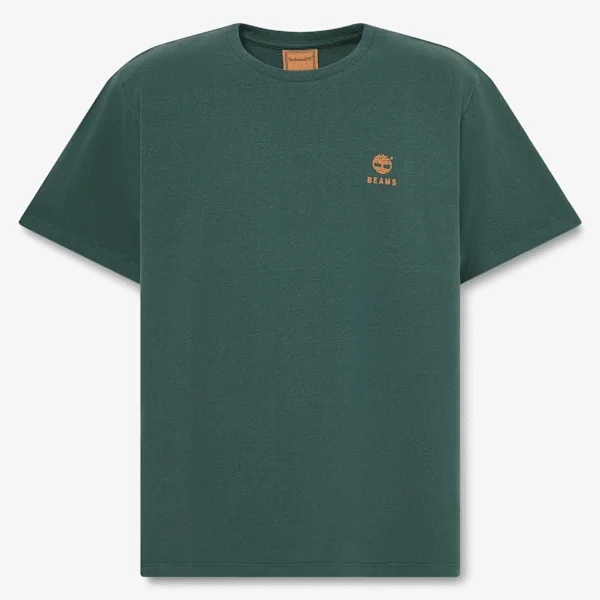 Timberland® X Beams Baumwoll-T-Shirt mit Aufdruck Timberland® X Beams Baumwoll-T-Shirt mit Aufdruck