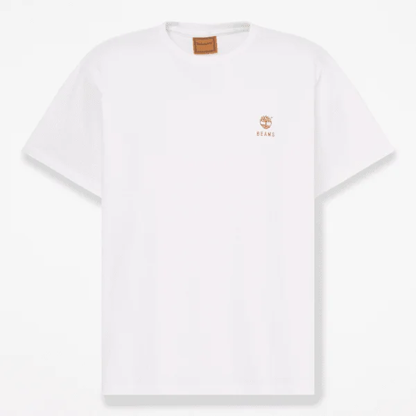 Timberland® X Beams Baumwoll-T-Shirt mit Aufdruck Timberland® X Beams Baumwoll-T-Shirt mit Aufdruck