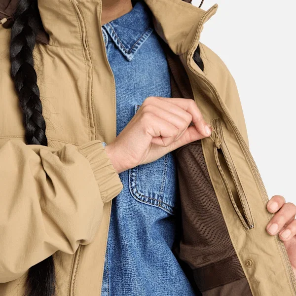 Timberland® X Beams Nylon-Wendejacke mit Reißverschluss Timberland® X Beams Nylon-Wendejacke mit Reißverschluss