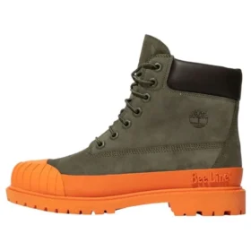 Timberland x Bee Line 6-Inch Boot Premium Rubber Toe WP „Dark Green Orange“