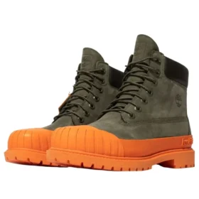Timberland x Bee Line 6-Inch Boot Premium Rubber Toe WP „Dark Green Orange“
