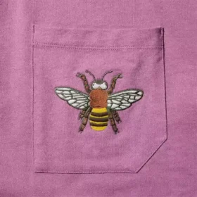 Timberland x Billionaire Boys Club Bee Line Pocket Langarm-T-Shirt „Purple“