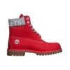 Timberland X NBA Houston Rockets 6-Inch Premium-Stiefel „Red Nubuck“