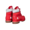 Timberland X NBA Houston Rockets 6-Inch Premium-Stiefel „Red Nubuck“