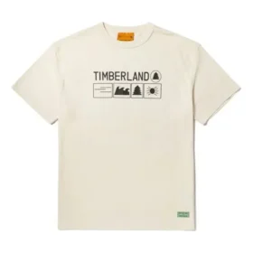 Timberland x Nina Chanel Abney T-Shirt „White Schwarz“