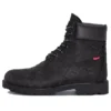 Timberland x Supreme Heritage Lace Up 6-Inch Boot „Schwarz Nubuck“