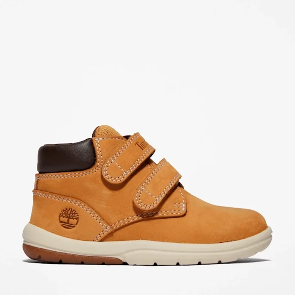 Toddler Toddle Tracks Stiefel aus weizenfarbenem Nubukleder Toddler Toddle Tracks Stiefel aus weizenfarbenem Nubukleder