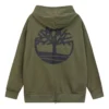 Tree Logo Hoodie „Olive Green“