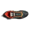 Treeland STR Sneaker „Schwarz mit grünen Riemen“